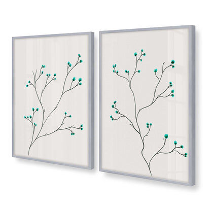[Color:Polished Chrome], Picture of art in a Polished Chrome frame at an angle