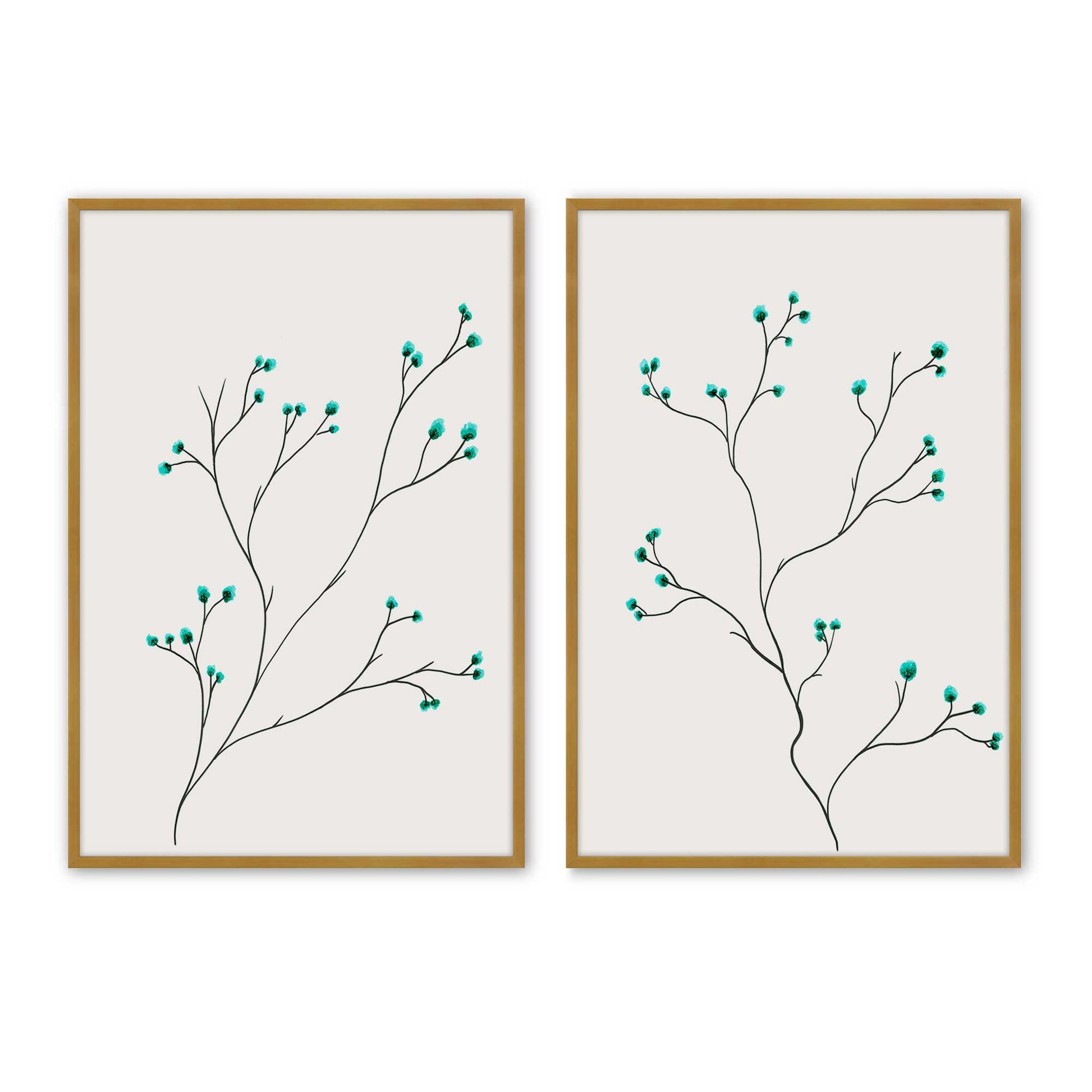 [Color:Polished Gold], Picture of art in a Polished Gold frame