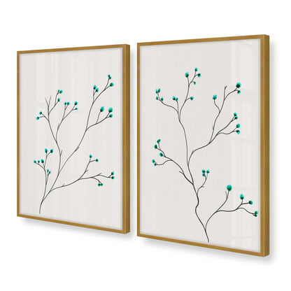 [Color:Polished Gold], Picture of art in a Polished Gold frame at an angle