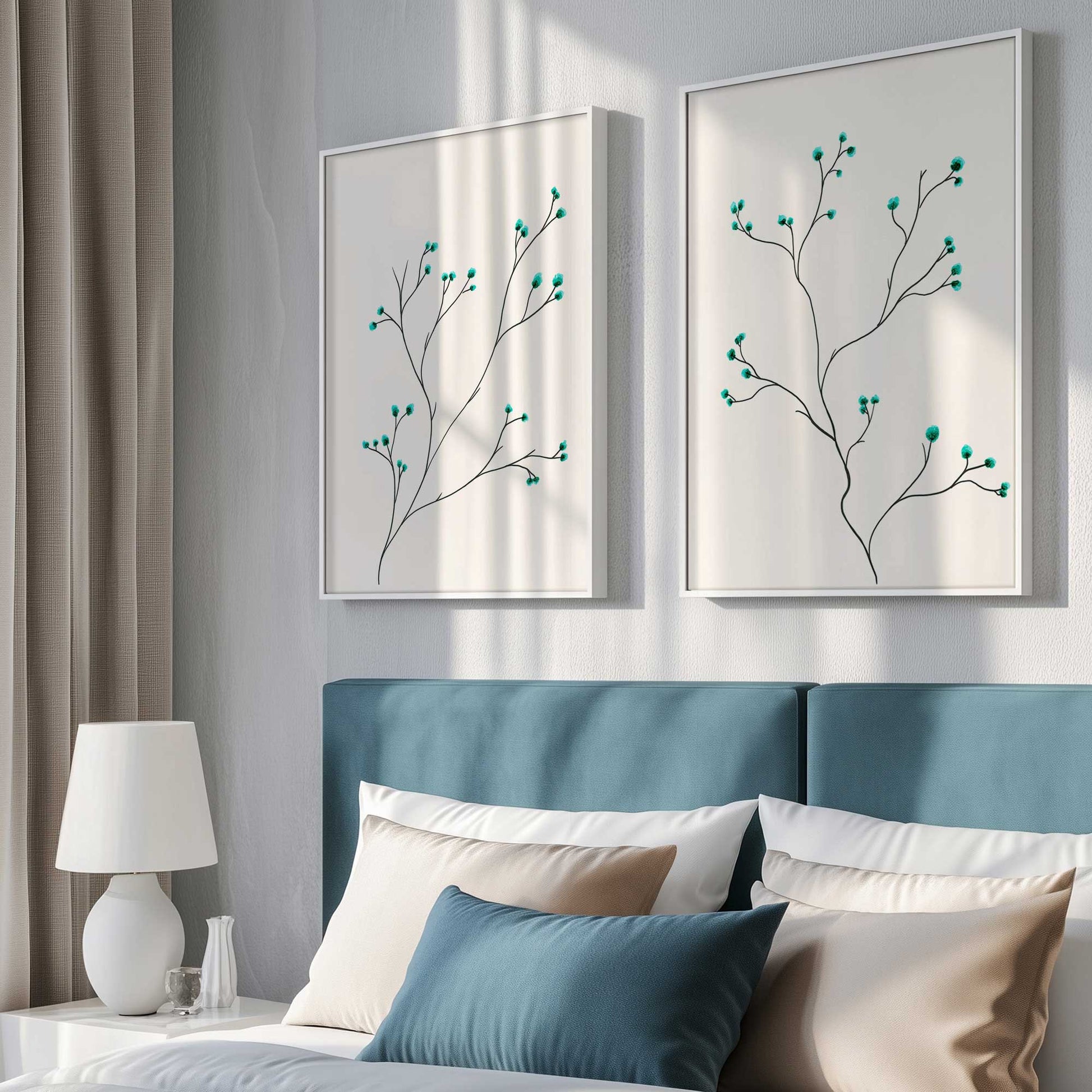[Color:Opaque White], Picture of art in a Opaque White frame