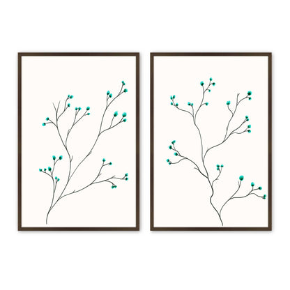 [Color:Belvinder Brown], Picture of art in a Belvinder Brown frame
