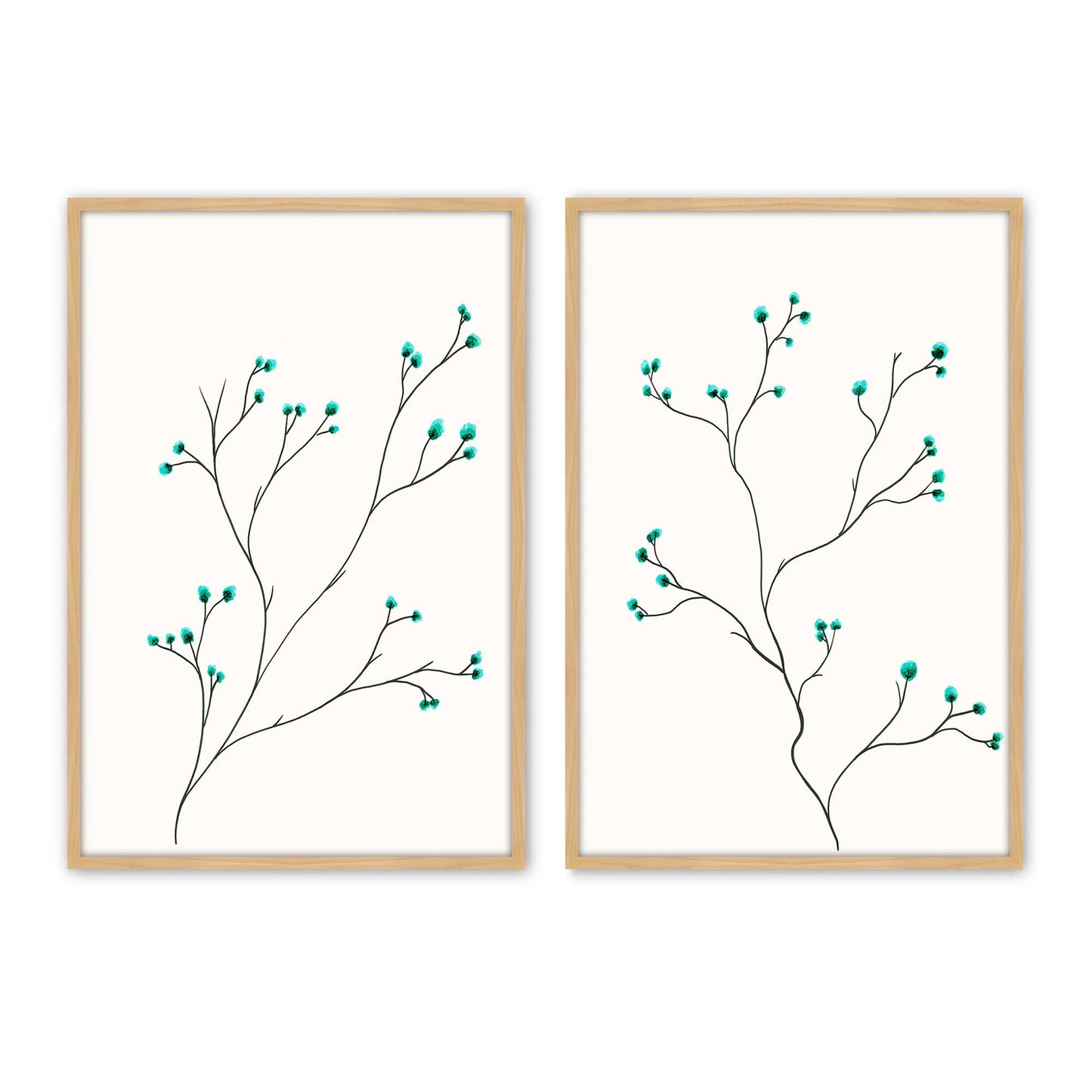 [Color:American Maple], Picture of art in a American Maple frame