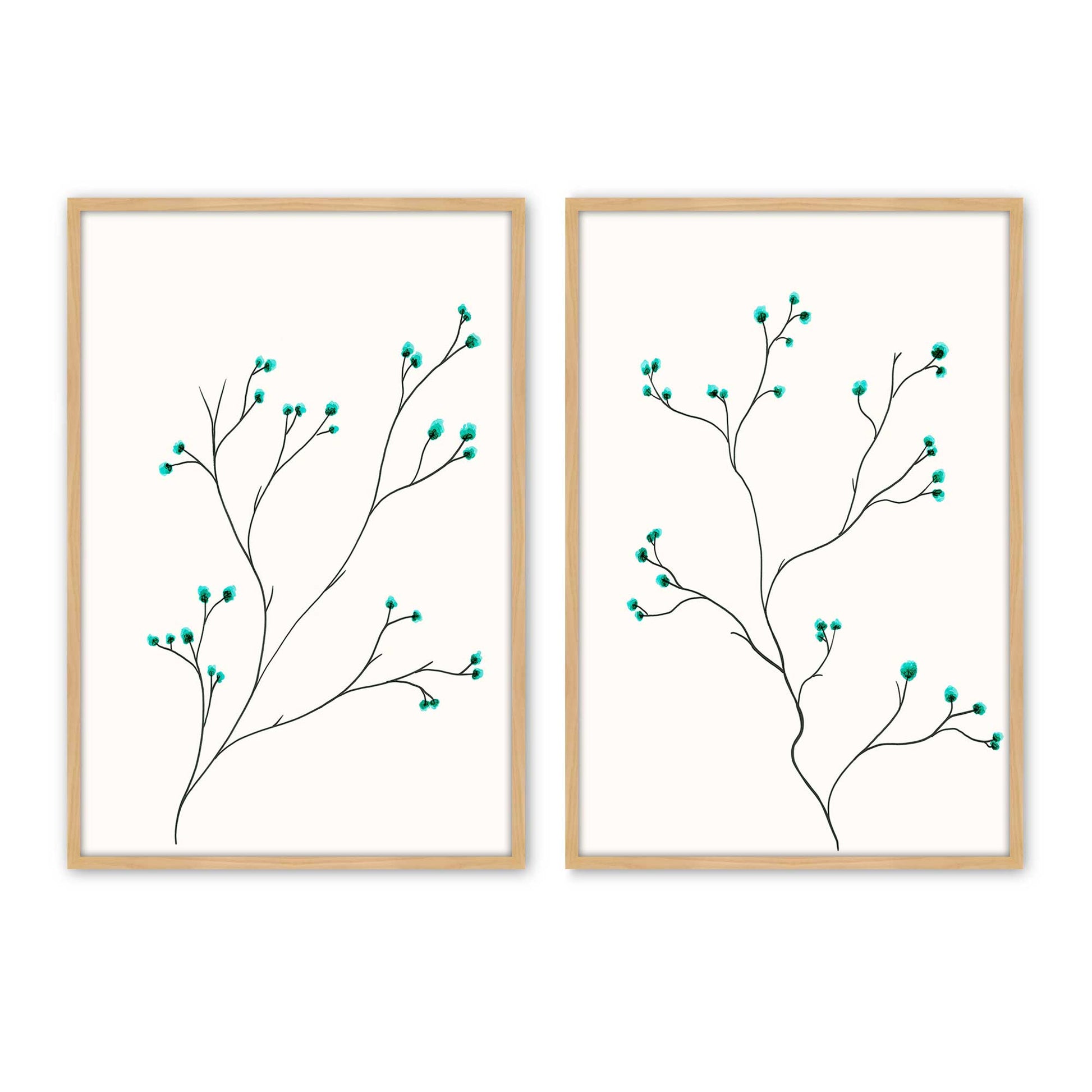 [Color:American Maple], Picture of art in a American Maple frame