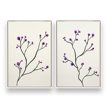 [Color:Opaque White], Picture of art in a White frame