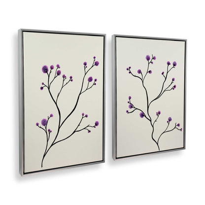 [Color:Polished Chrome], Picture of art in a Polished Chrome frame at an angle