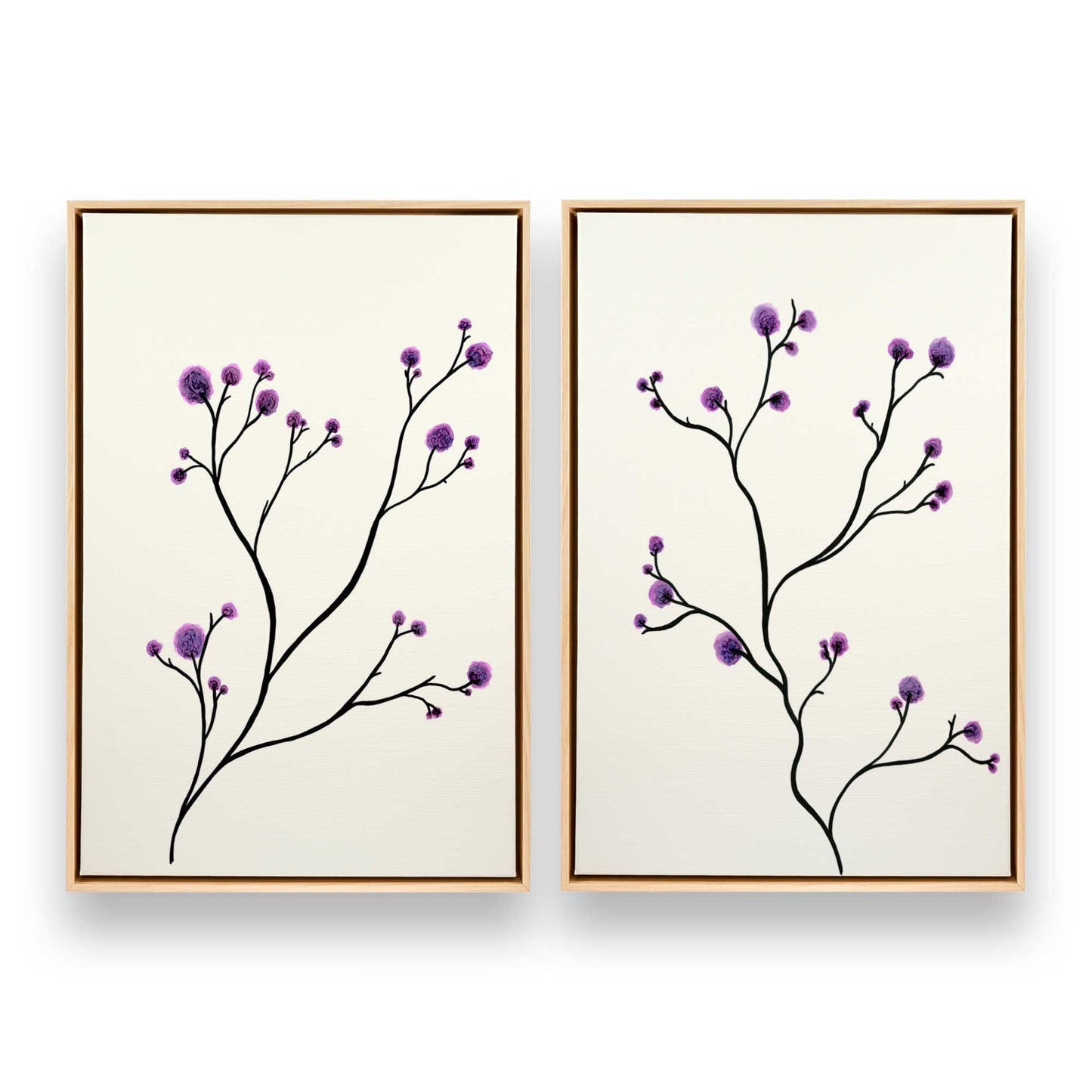 [Color:American Maple], Picture of art in a American Maple frame