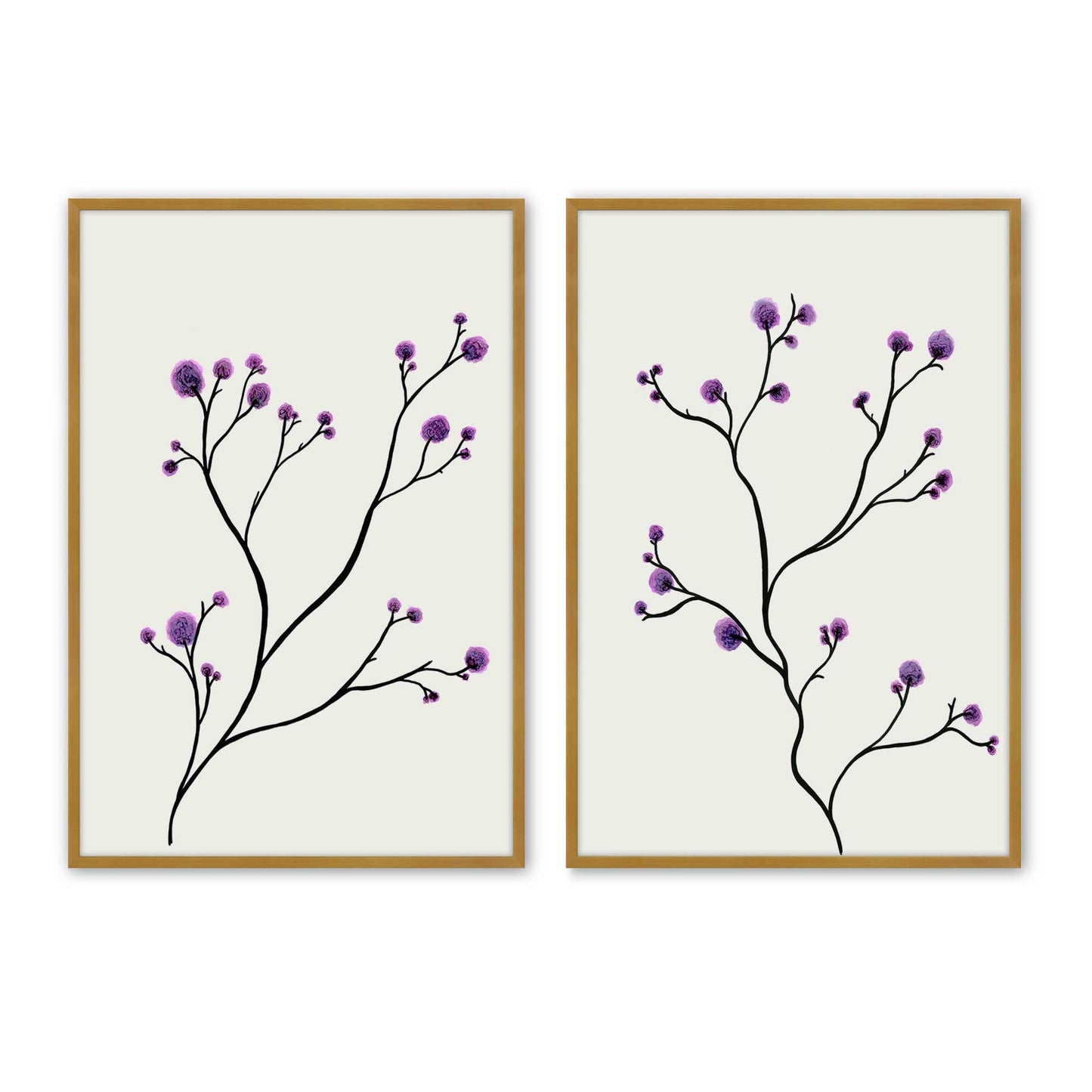 [Color:Polished Gold], Picture of art in a Polished Gold frame