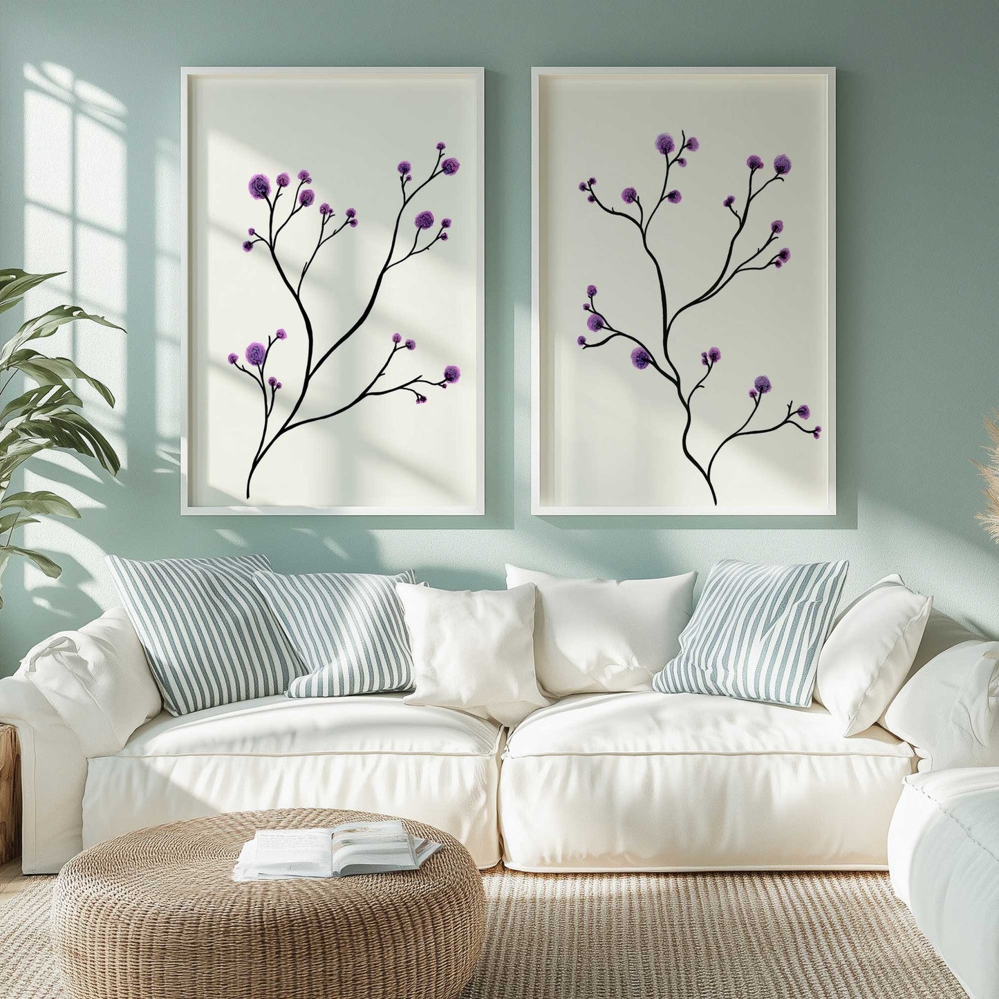 [Color:American Maple], Picture of art in a American Maple frame