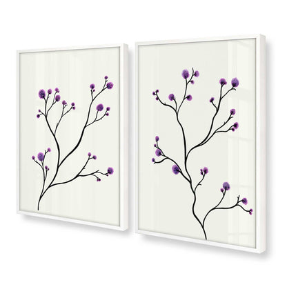 [Color:Opaque White], Picture of art in a Opaque White frame at an angle