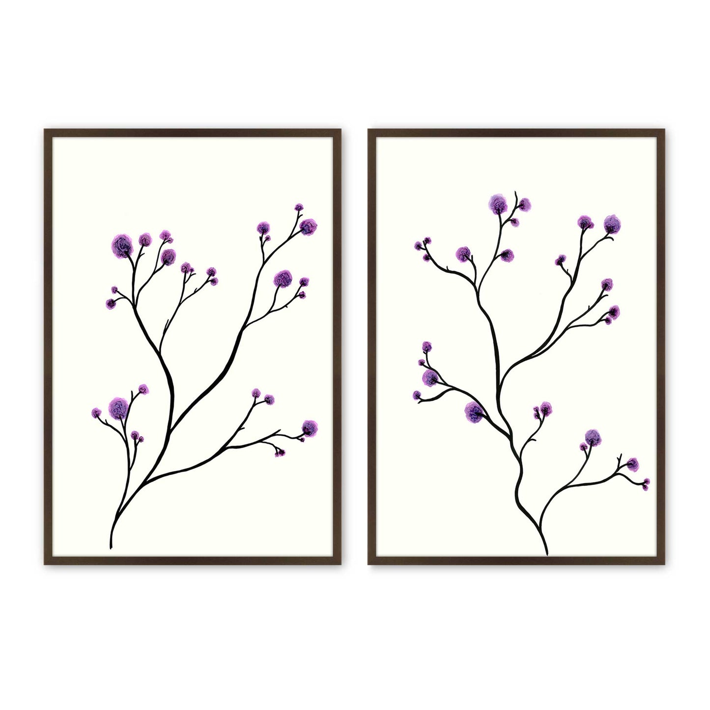 [Color:Belvinder Brown], Picture of art in a Belvinder Brown frame
