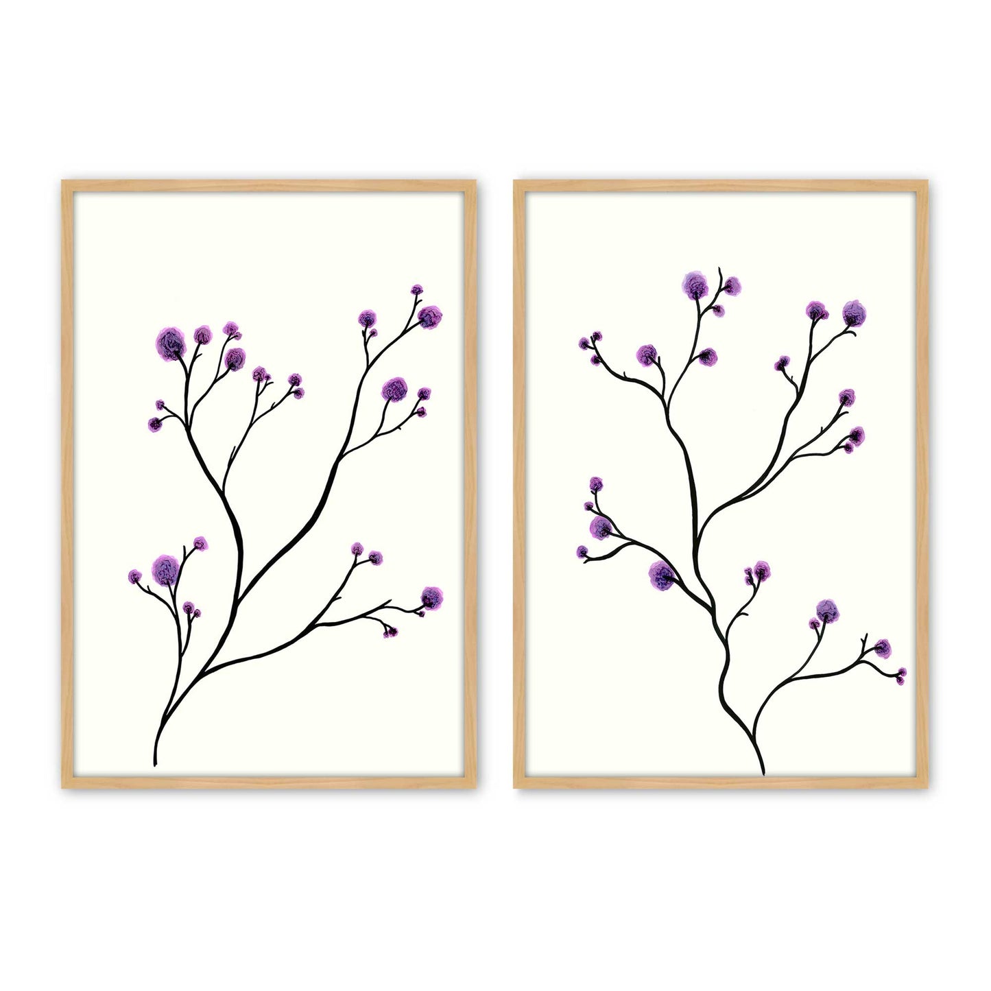 [Color:American Maple], Picture of art in a American Maple frame