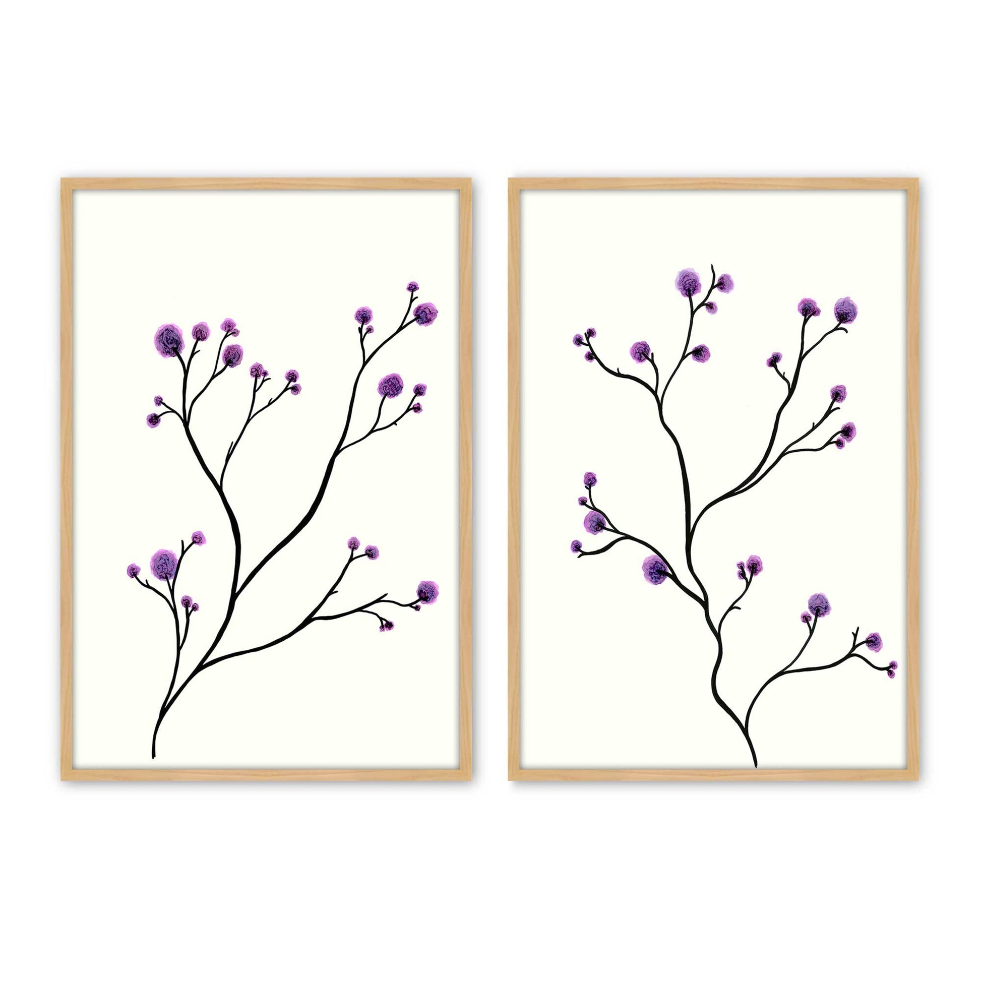 [Color:American Maple], Picture of art in a American Maple frame