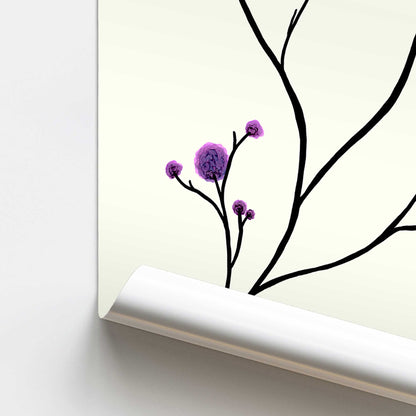 [color:Rolled Print], Picture of close up of art