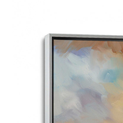 [Color:Polished Chrome], Picture of art in a Polished Chrome frame at an angle