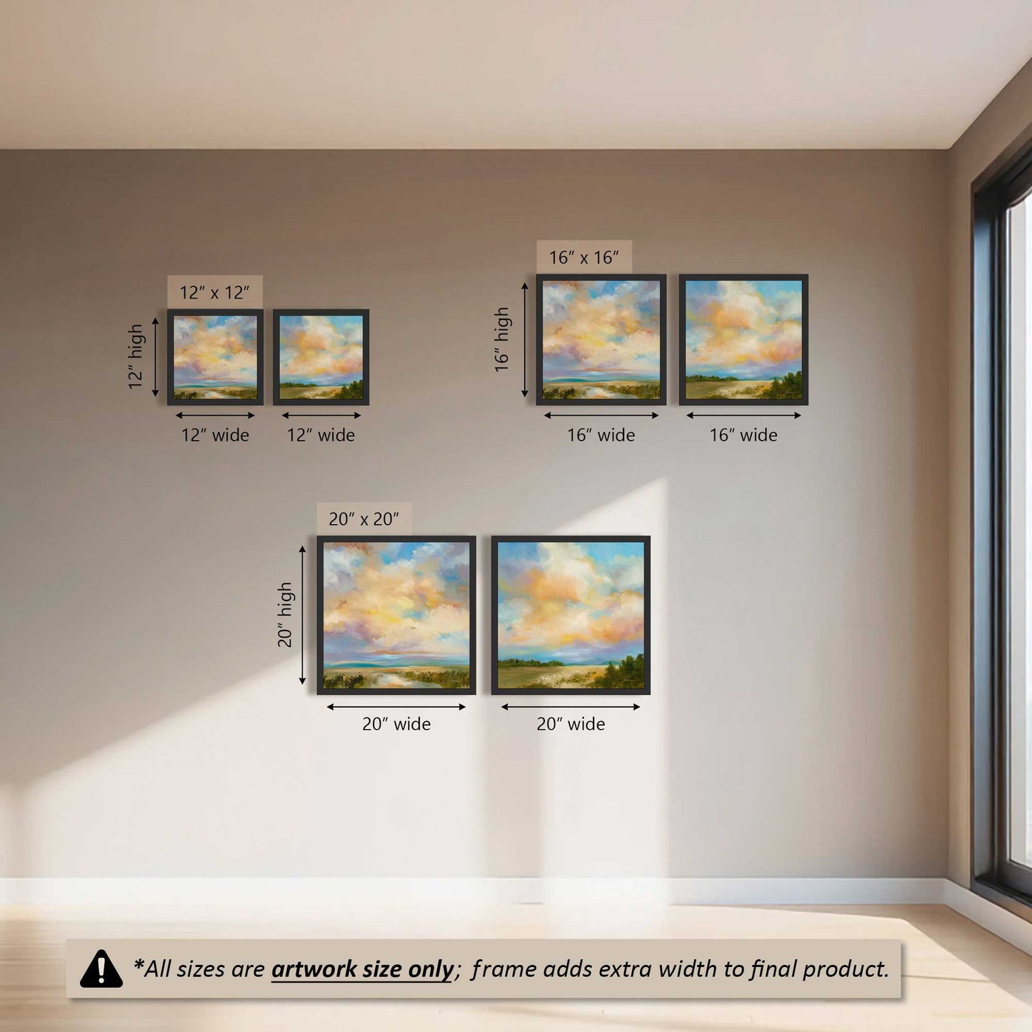Sky Glow Magic Set of 2 Art Prints