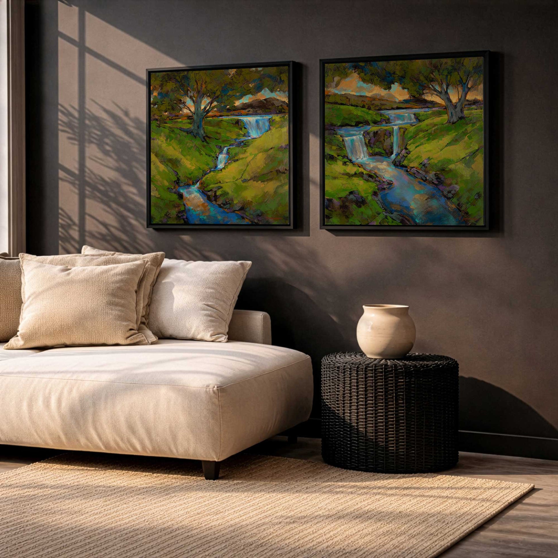 [Color:Polished Chrome], Picture of art in a Polished Chrome frame