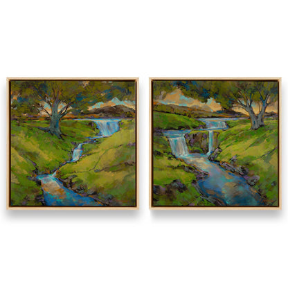 [Color:American Maple], Picture of art in an American Maple frame