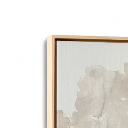 [Color:American Maple], Picture of art in an American Maple frame at an angle
