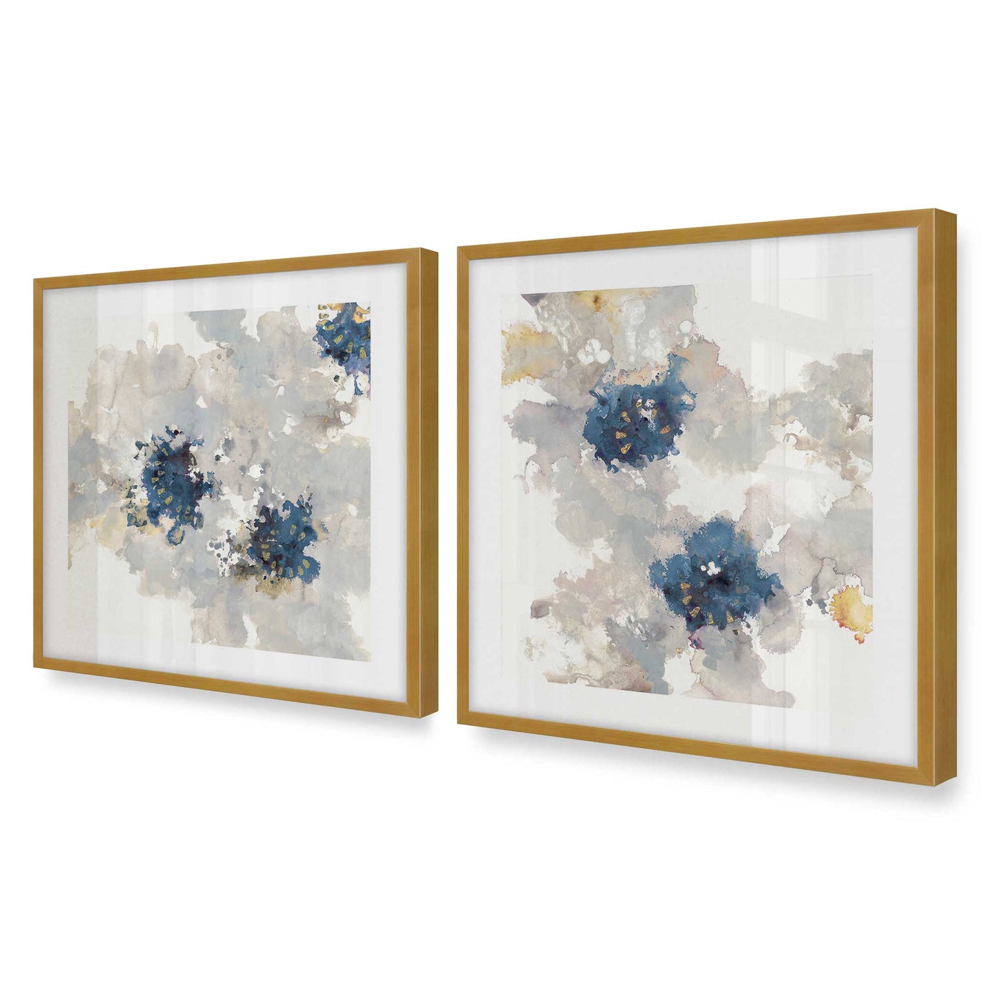 [Color:Polished Gold], Picture of art in a Polished Gold frame of the corner