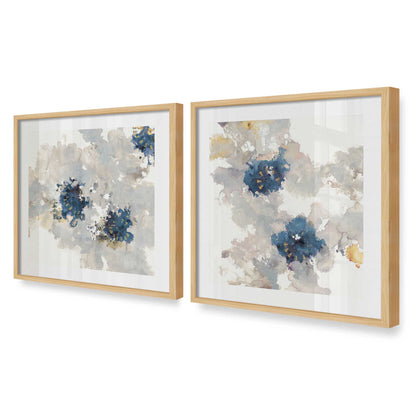 [Color:American Maple], Picture of art in an American Maple frame at an angle
