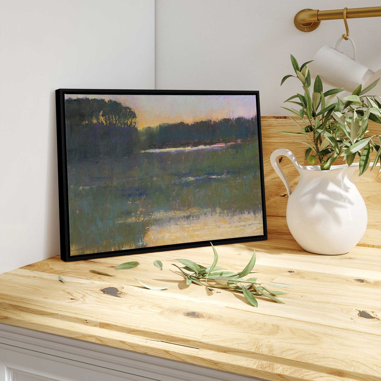 Evening Waters Canvas Print