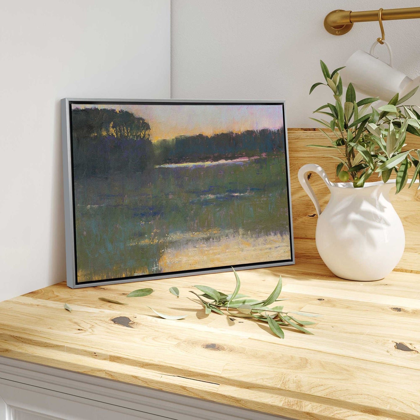 Evening Waters Canvas Print
