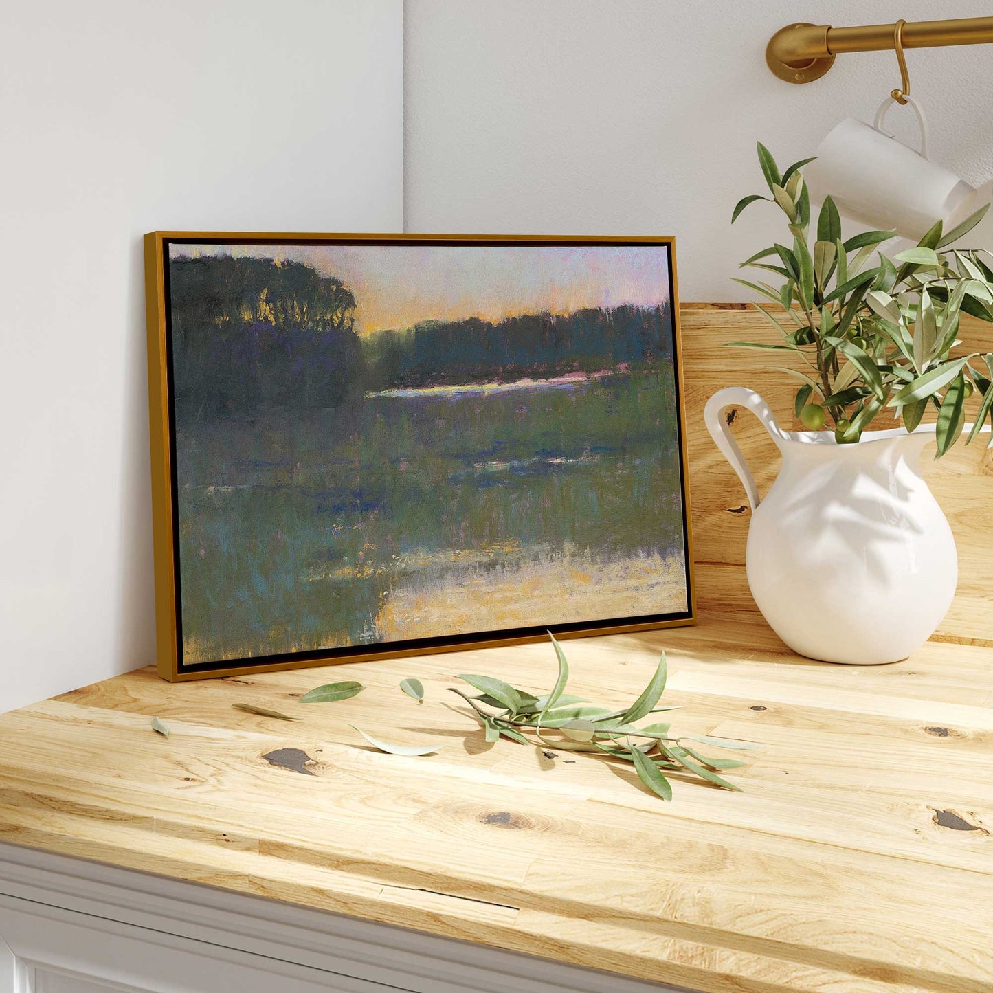 Evening Waters Canvas Print