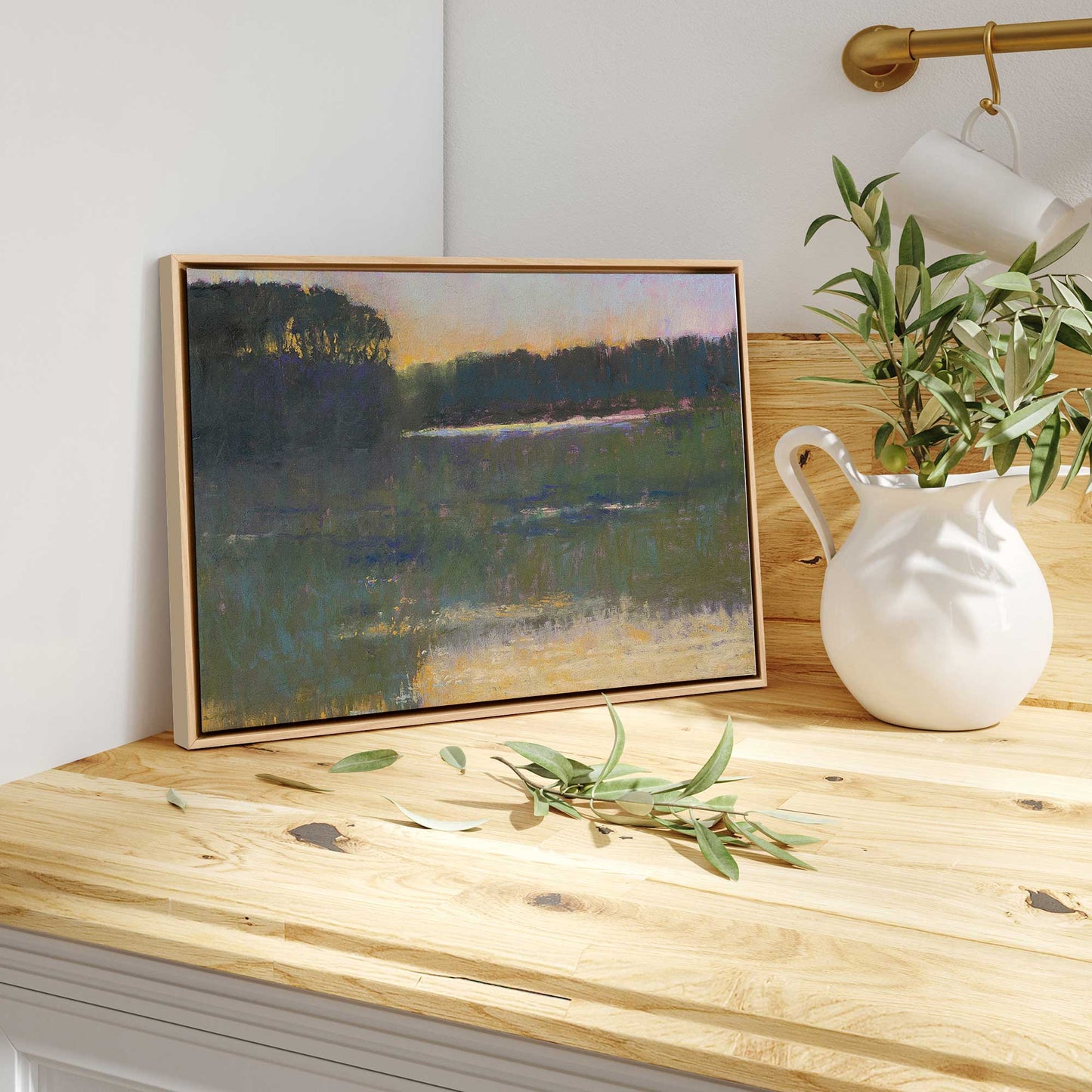 Evening Waters Canvas Print