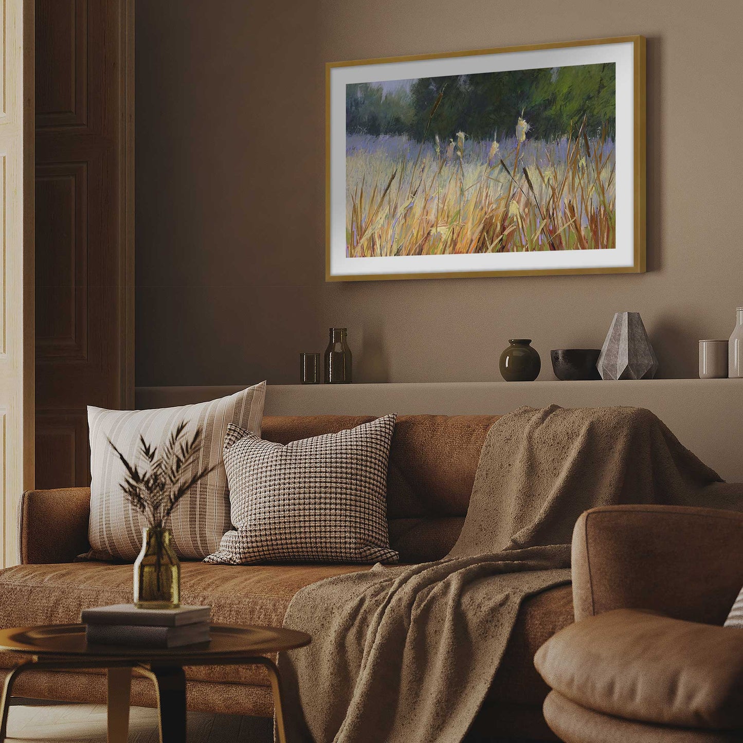 Golden Meadow Art Print