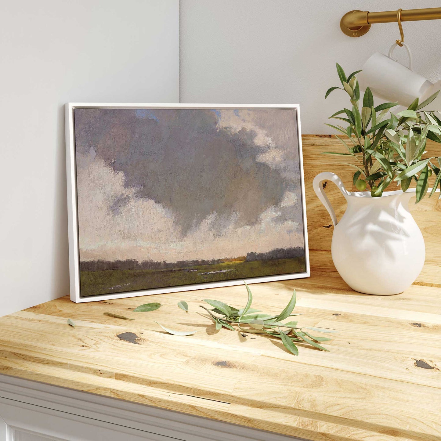 Overcast Skies Canvas Print