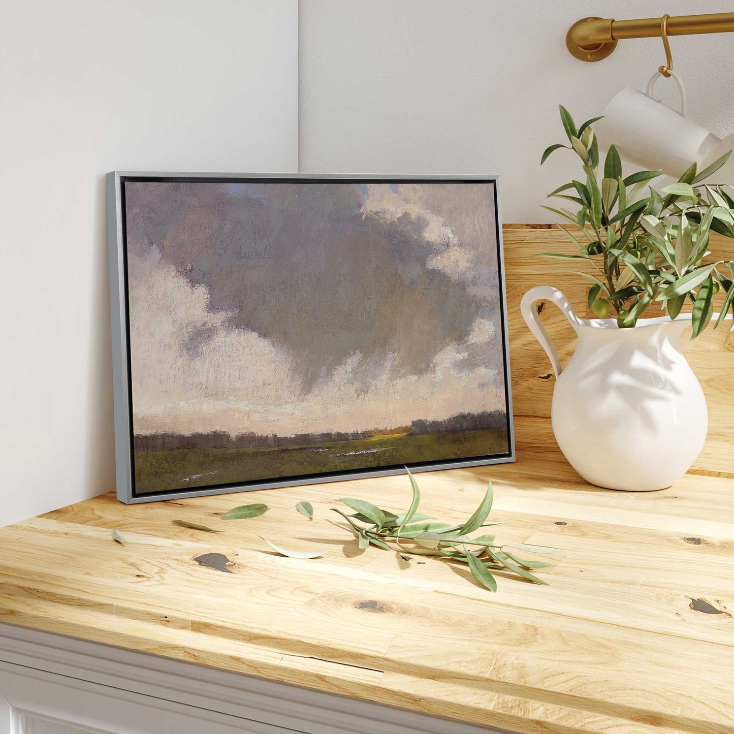 Overcast Skies Canvas Print