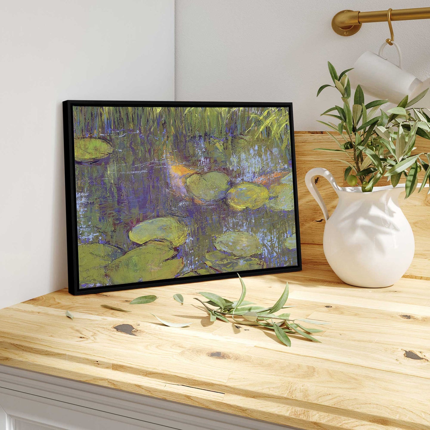 Lily Pond Canvas Print