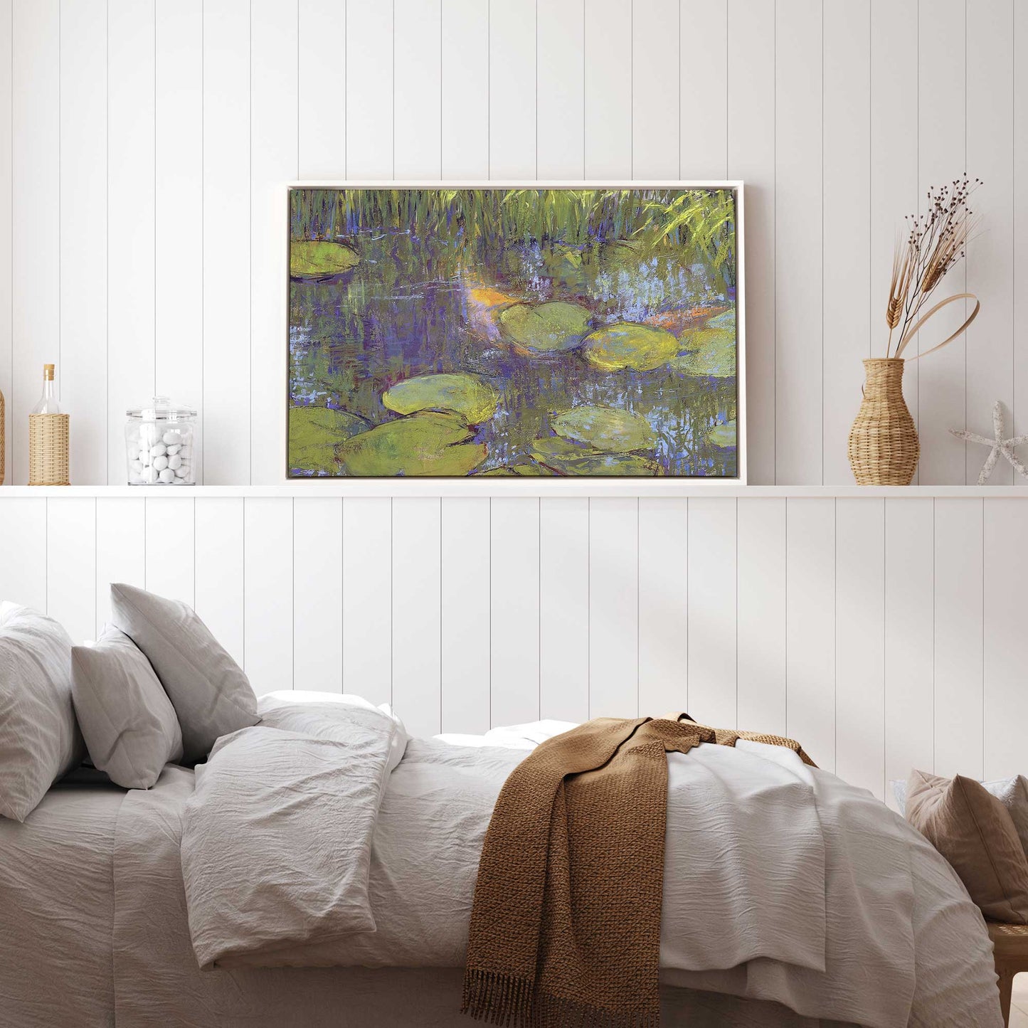 Lily Pond Canvas Print