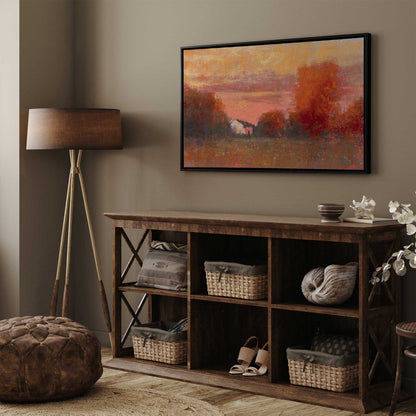 Warm Fall Evening Canvas Print