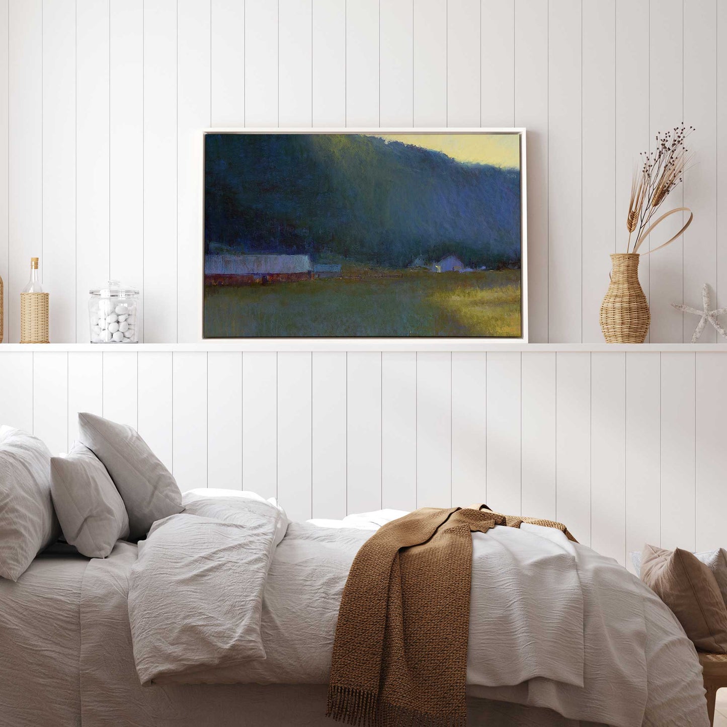 Quiet Valley Morning Canvas Print