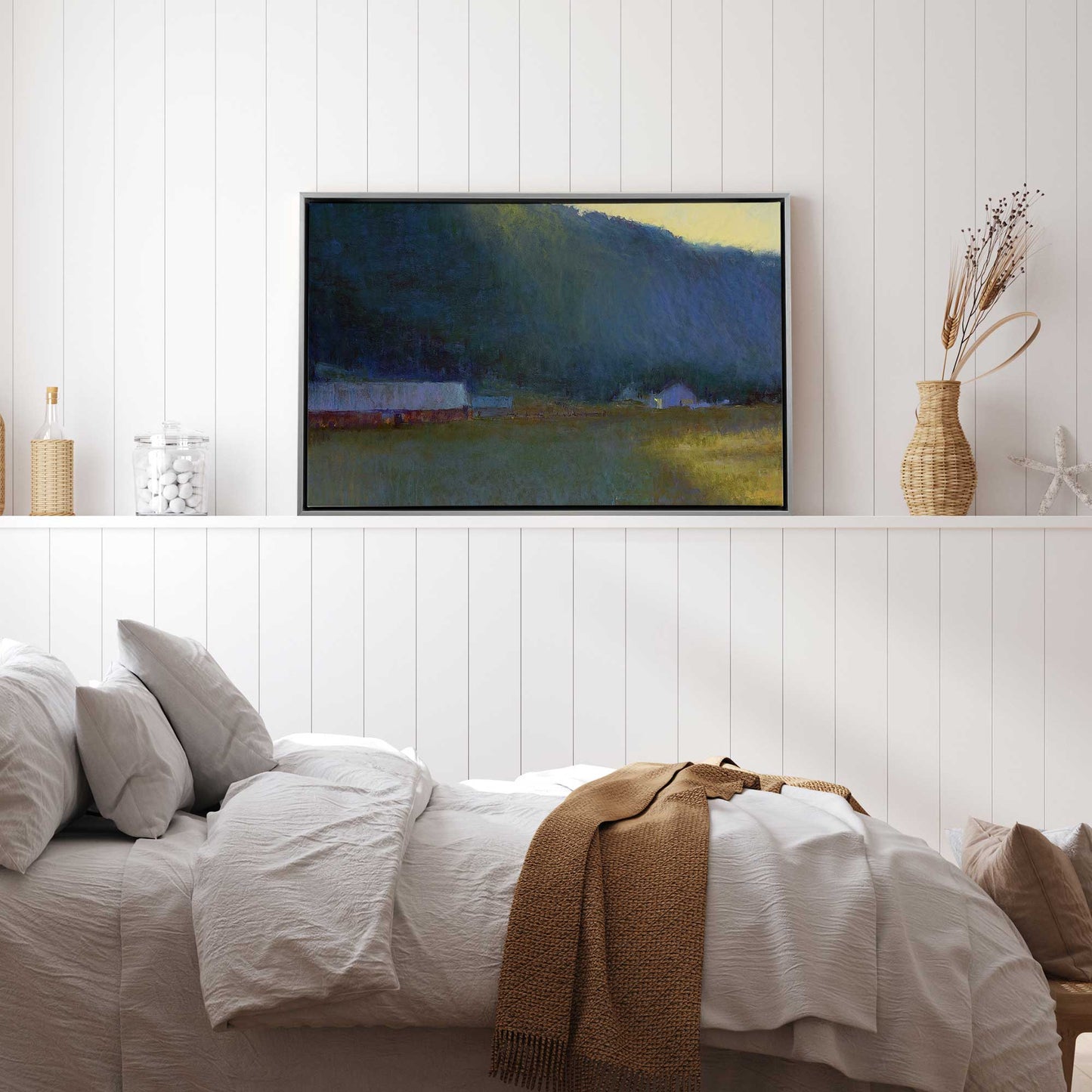 Quiet Valley Morning Canvas Print