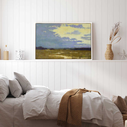Moody Marshland Canvas Print