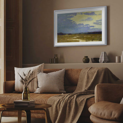 Moody Marshland Art Print