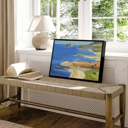 Casual Coastline I Canvas Print