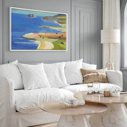 Casual Coastline I Canvas Print