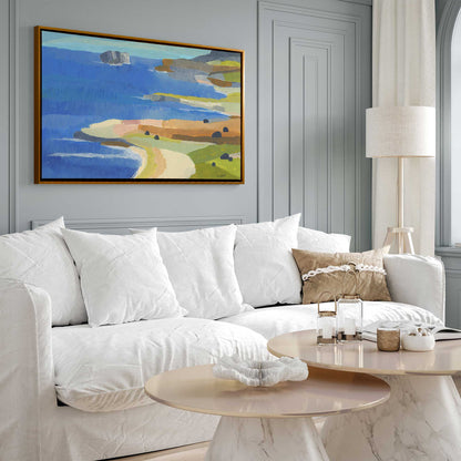 Casual Coastline I Canvas Print
