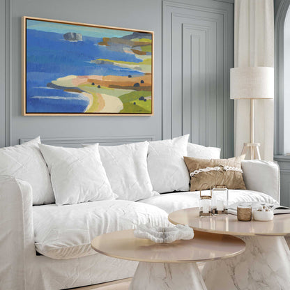 Casual Coastline I Canvas Print