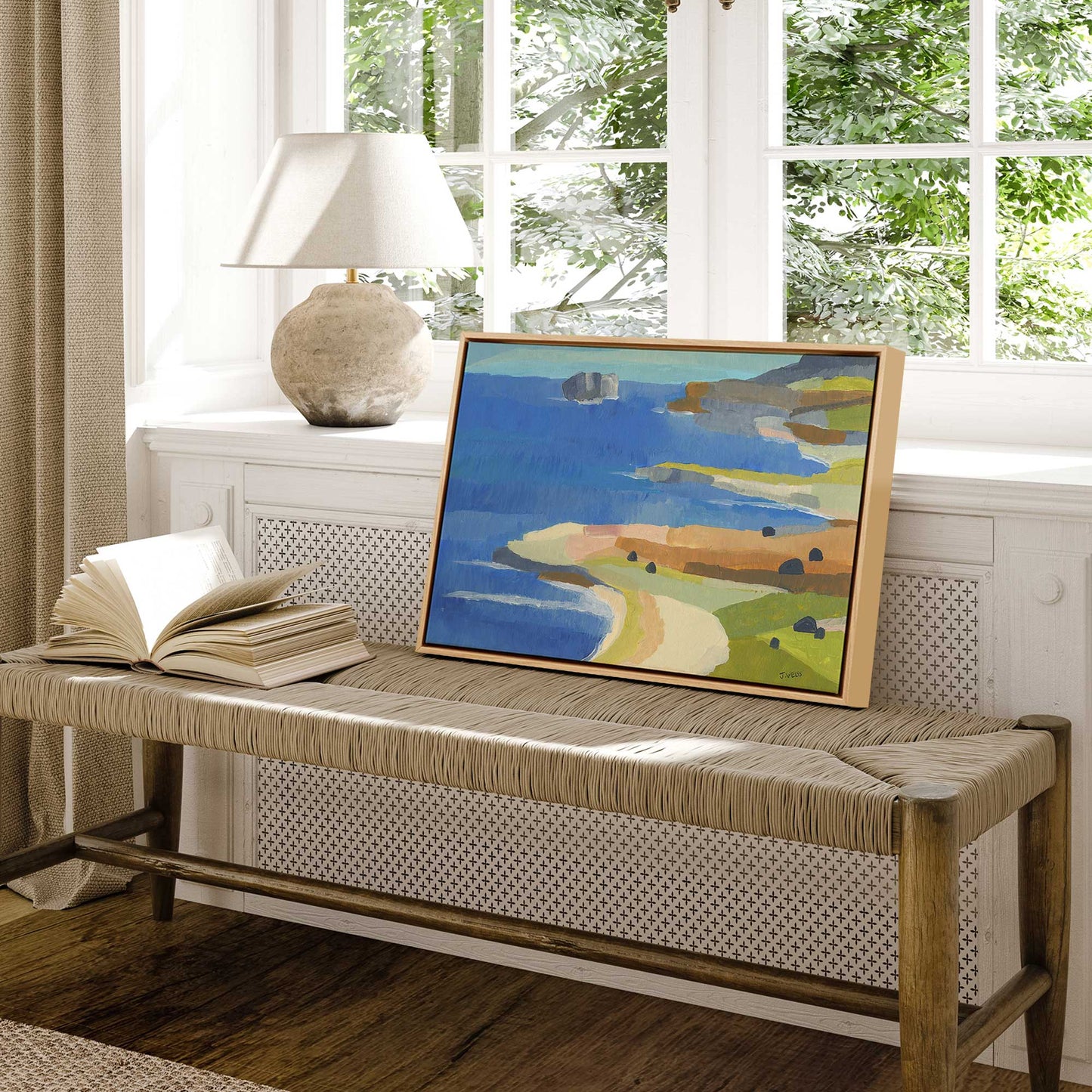 Casual Coastline I Canvas Print