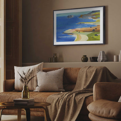 Casual Coastline I Art Print