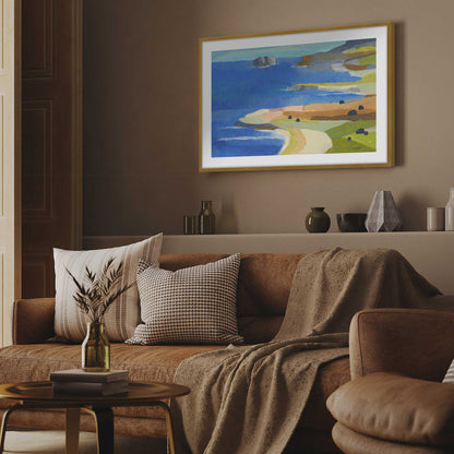 Casual Coastline I Art Print