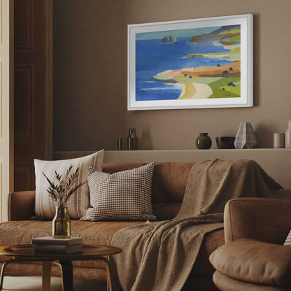Casual Coastline I Art Print