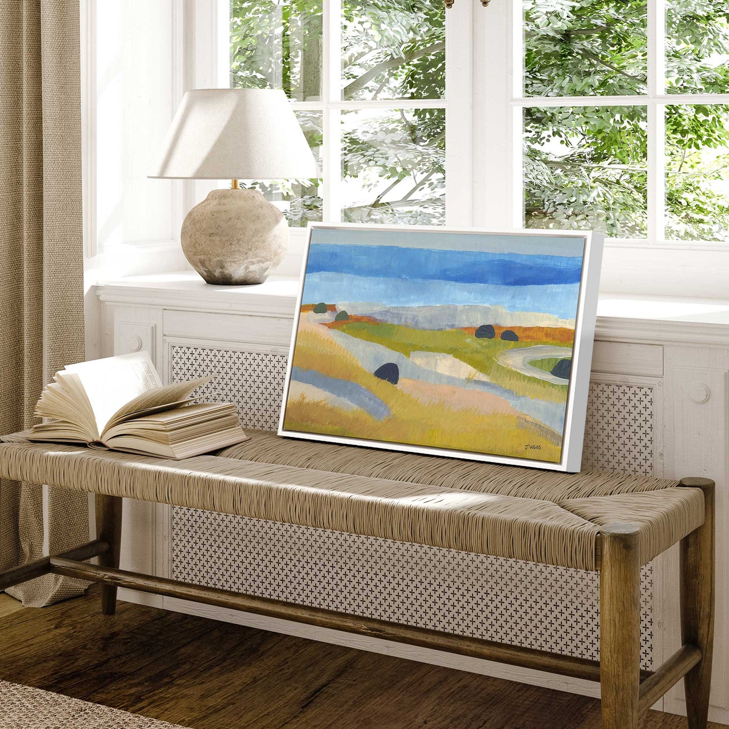 Casual Coastline II Canvas Print
