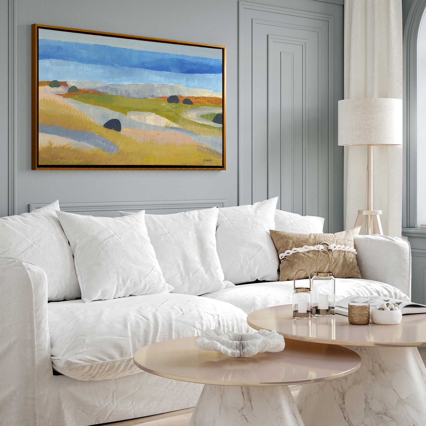 Casual Coastline II Canvas Print