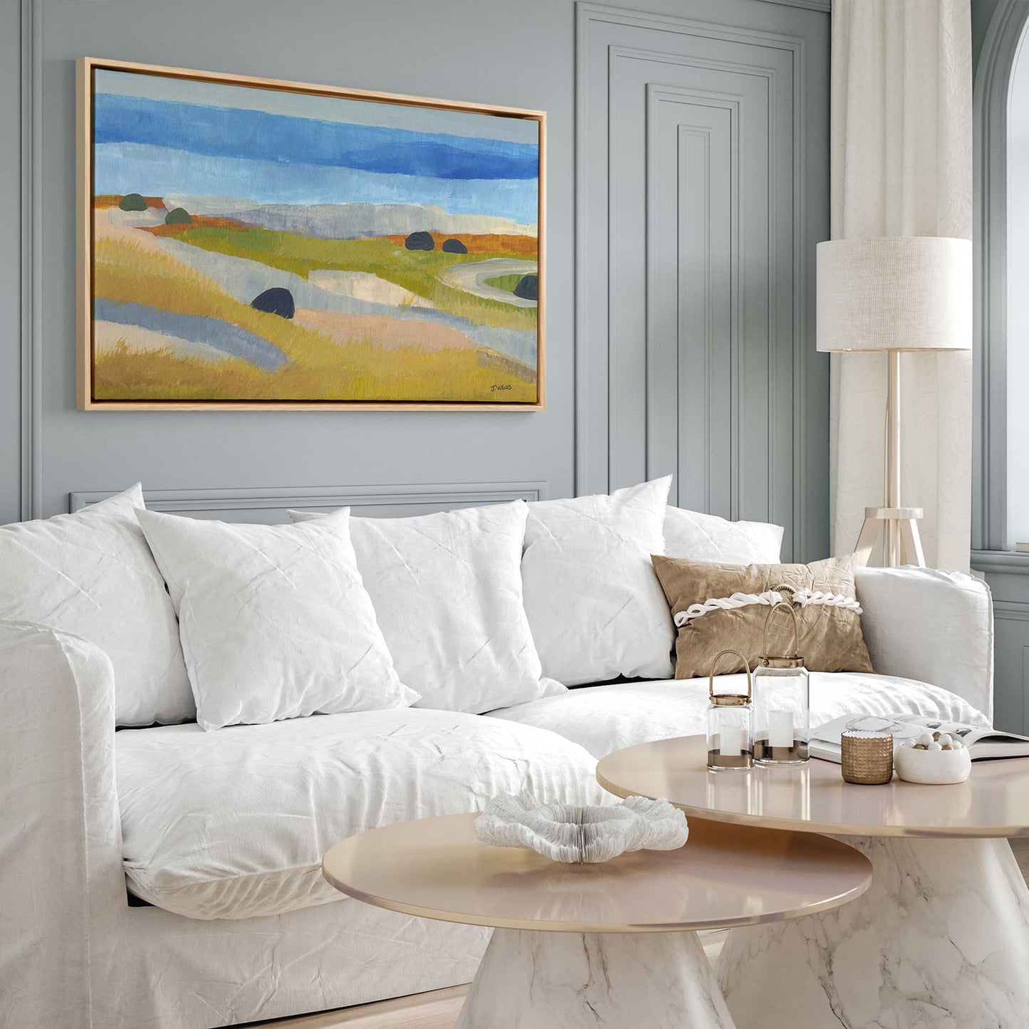 Casual Coastline II Canvas Print