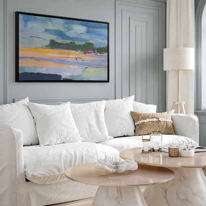 Abstract Beachfront I Canvas Print
